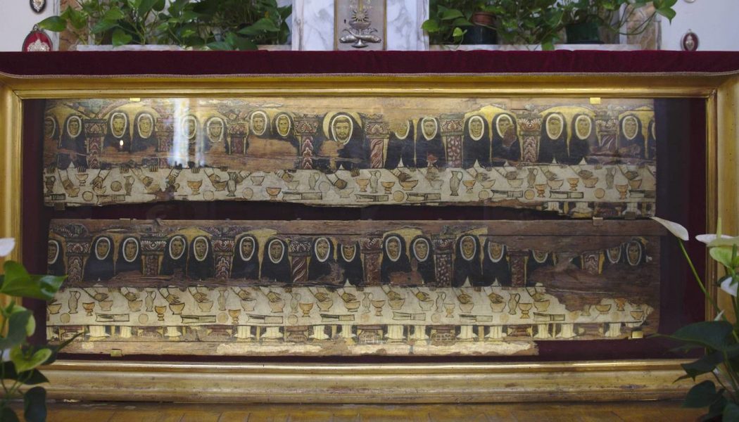 la tabla de Mascarella santo domingo